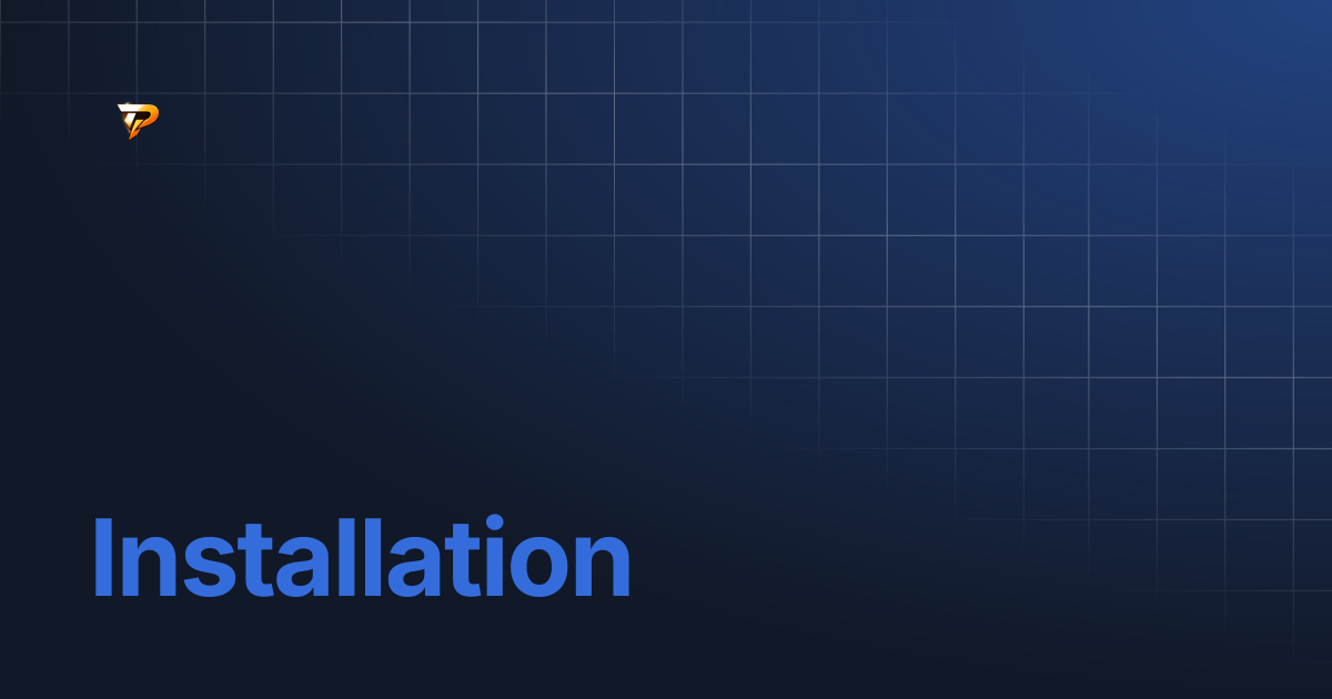 Installation | Pulsar